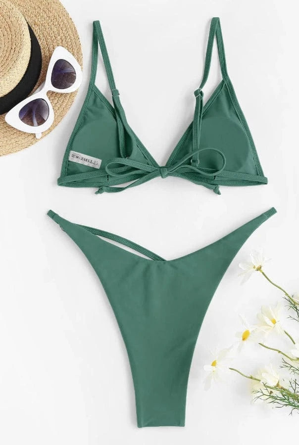 Bikini Brésilien Bretelles Ajustables