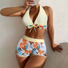 Bikini Short Sexy à Imprimé Floral
