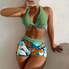 Bikini Short Sexy à Imprimé Floral