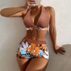 Bikini Short Sexy à Imprimé Floral