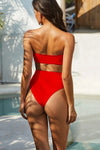 Bikini Taille Haute avec Ceinture