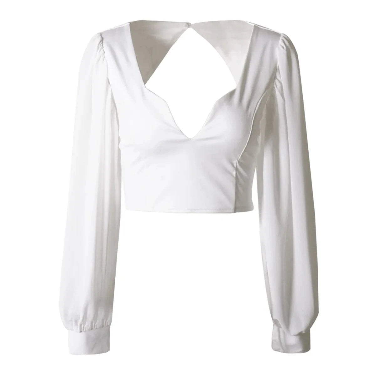 Blouse Top Dos Nu Chic