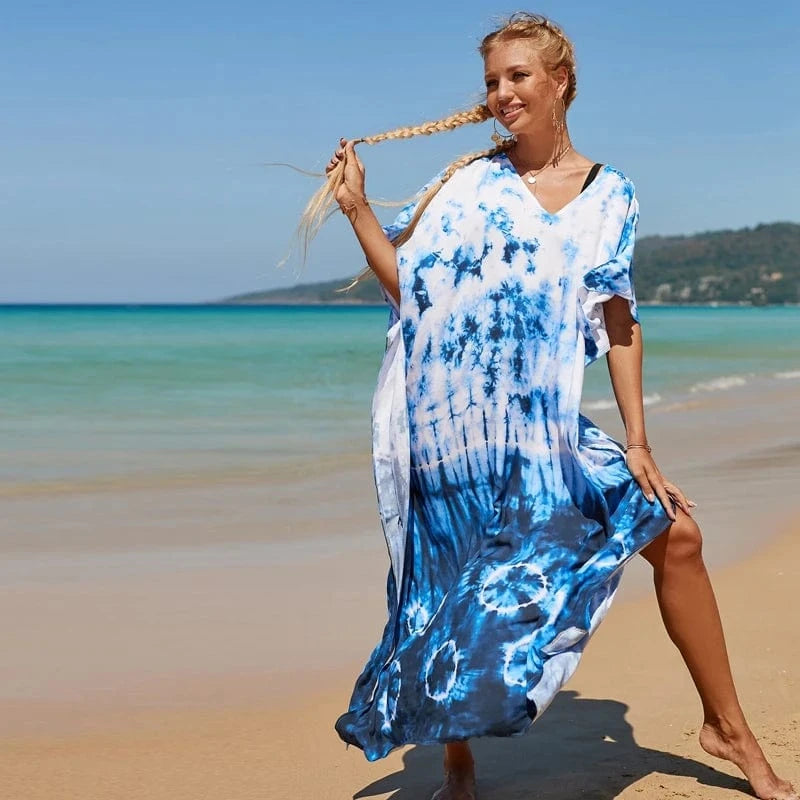 Caftan de Plage Tropical