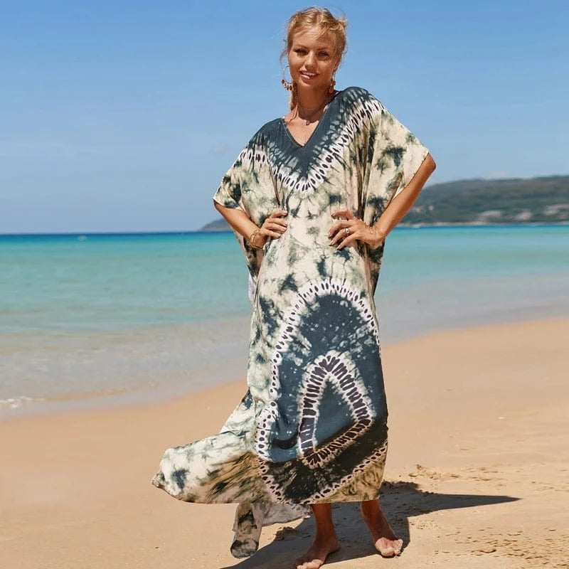 Caftan de Plage Tropical