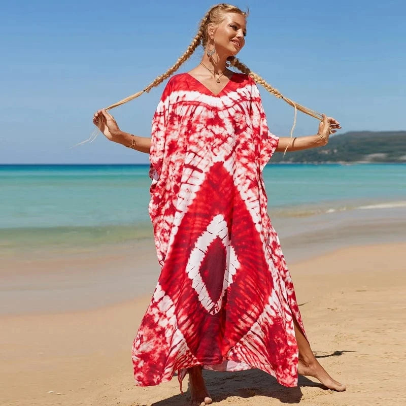 Caftan de Plage Tropical