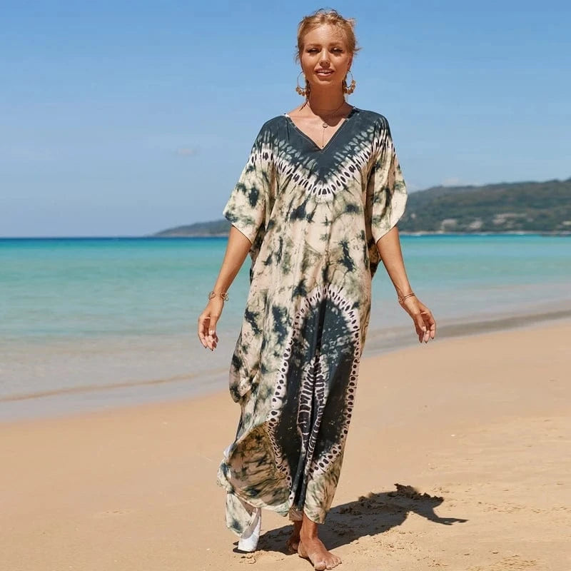 Caftan de Plage Tropical