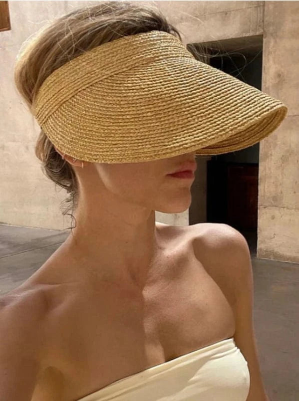 Casquette de Plage en Paille