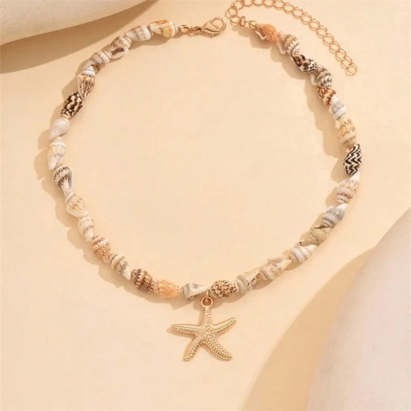 Collier de Coquillage Bijou de Plage