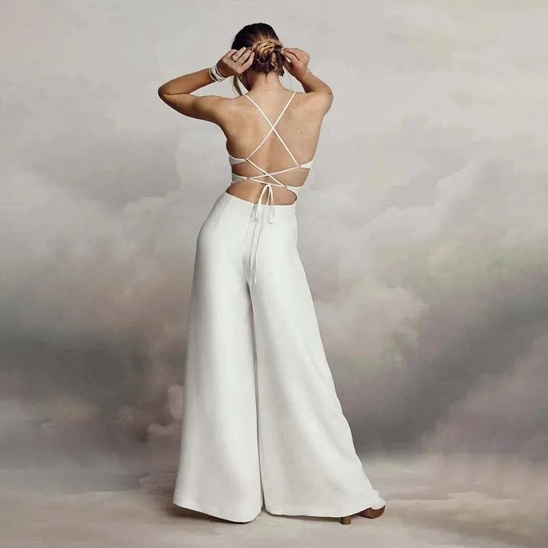 Combinaison Décontractée d'Été Vintage