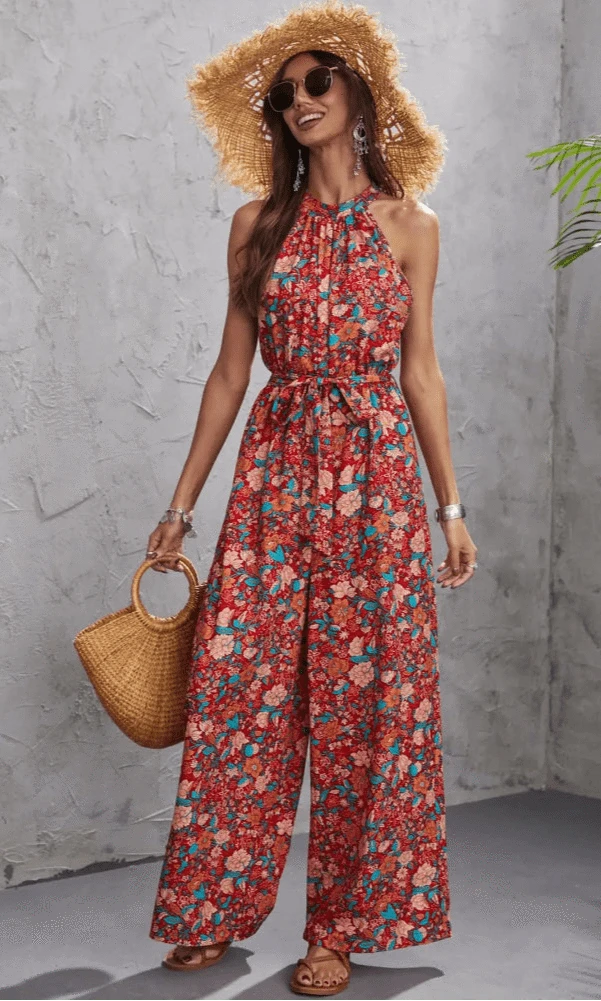 Combinaison Élégante à Design Artistique