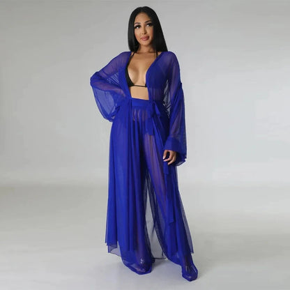 Ensemble Kimono / Pantalon décontracté chic