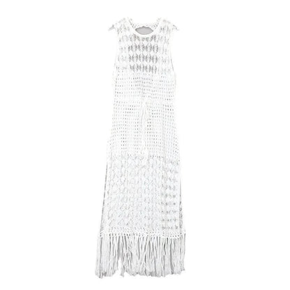 Longue Robe de Plage en Dentelle Matilda