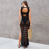 Longue Robe de Plage en Dentelle Matilda