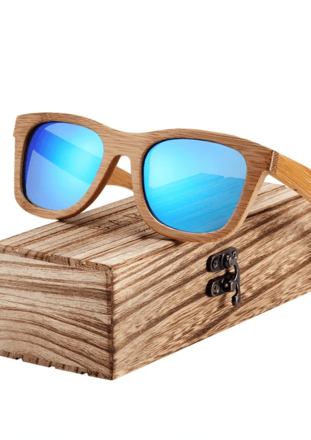 Lunettes de Soleil Femme Bambou