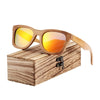 Lunettes de Soleil Femme Bambou