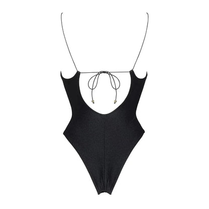 Maillot de Bain une Pièce Décolleté