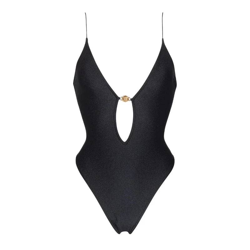 Maillot de Bain une Pièce Décolleté