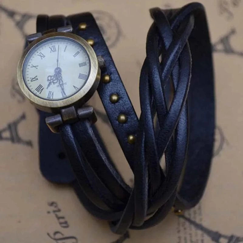 Montre Femme Bracelet Cuir