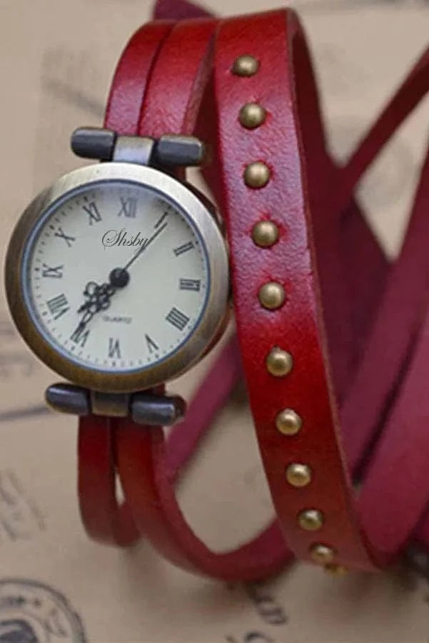 Montre Femme Bracelet Cuir