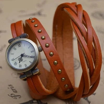 Montre Femme Bracelet Cuir