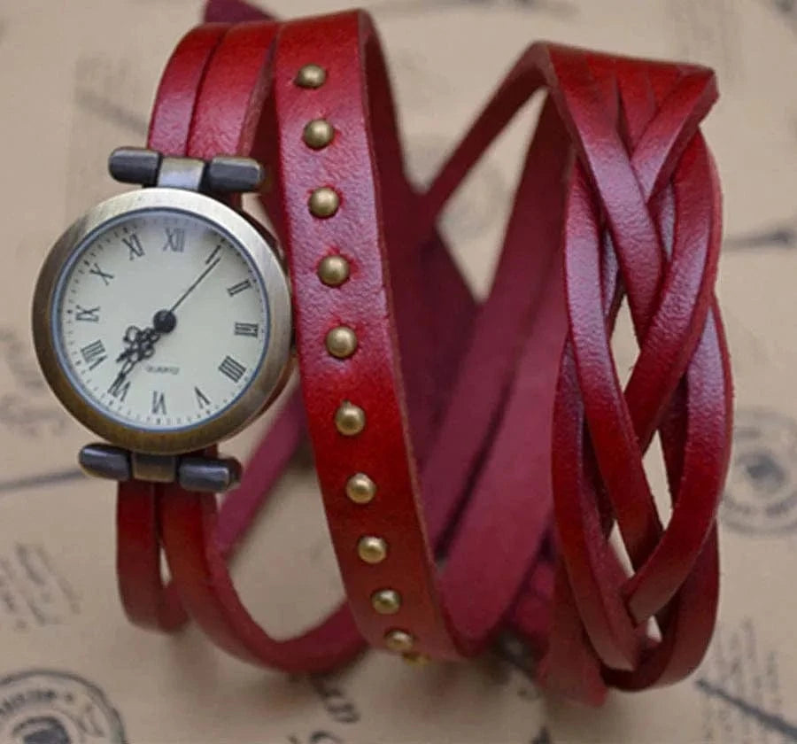 Montre Femme Bracelet Cuir