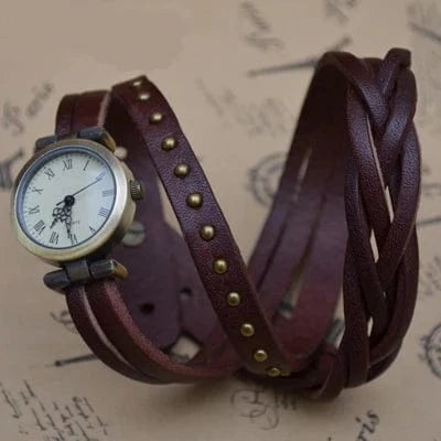 Montre Femme Bracelet Cuir