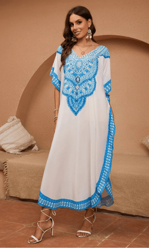 Poncho de Plage Bohème Chic