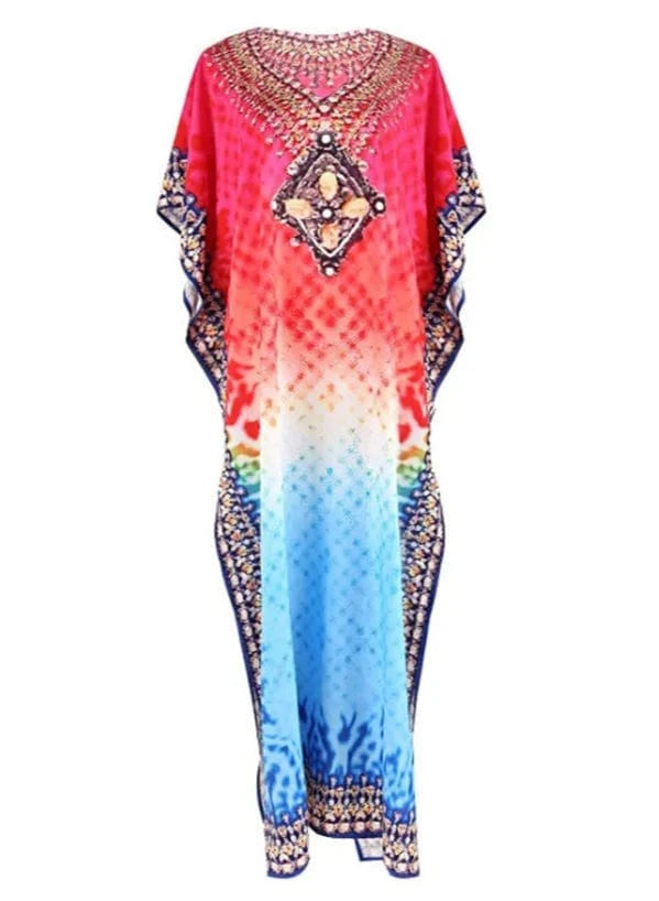 Robe Caftan de Plage Longue