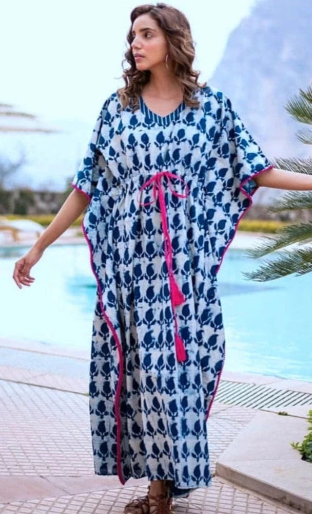 Robe Caftan de Plage Pauline