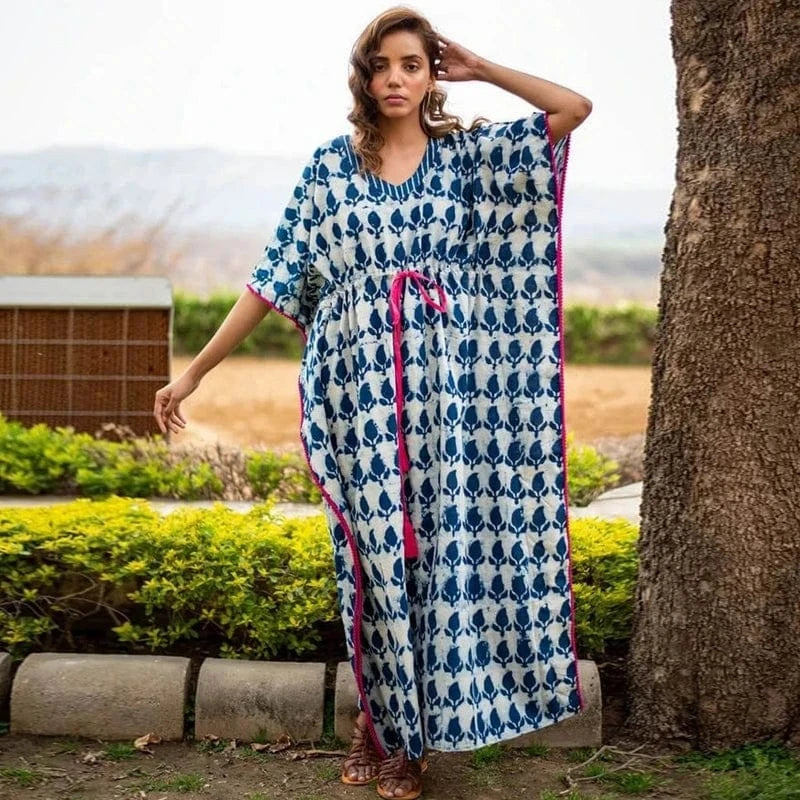 Robe Caftan de Plage Pauline
