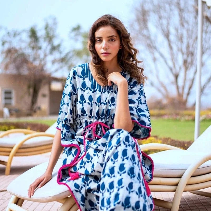 Robe Caftan de Plage Pauline