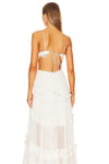 Robe d'Été Plage Longue Blanche