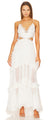 Robe d'Été Plage Longue Blanche