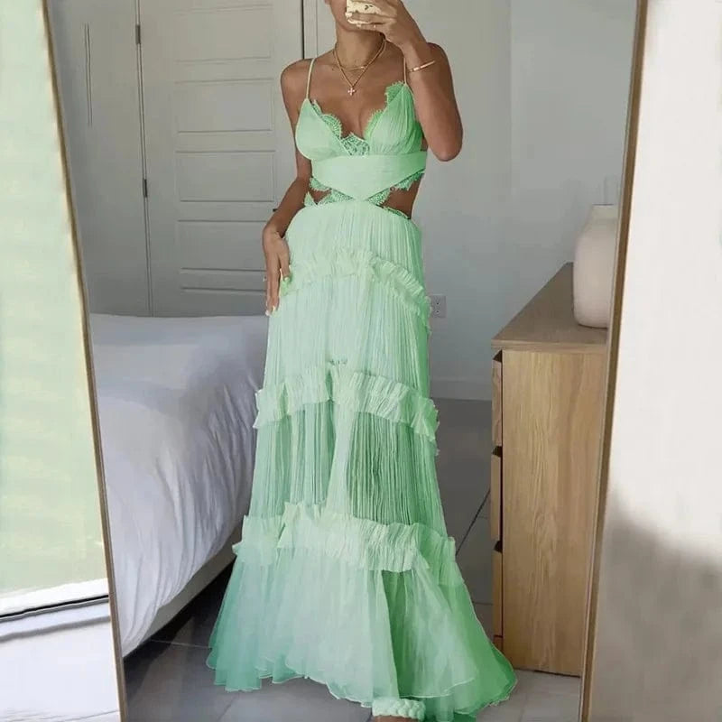 Robe d'Été Plage Longue Blanche