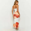 Robe de Plage à Imprimé Floral
