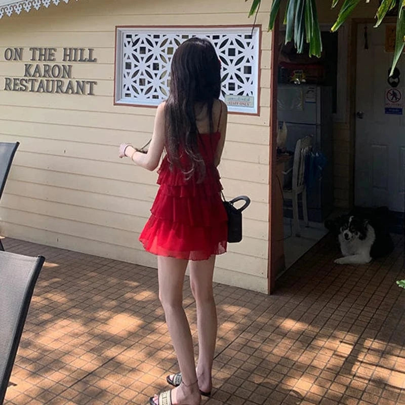 Robe de Plage à Volants