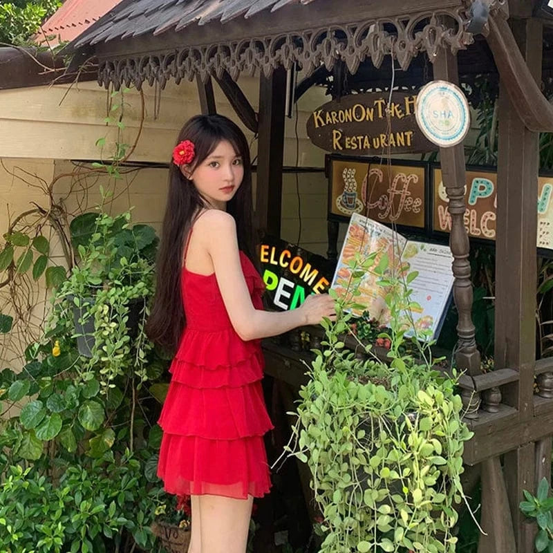 Robe de Plage à Volants