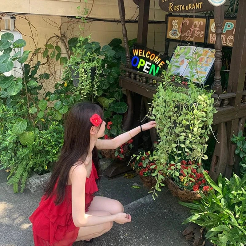 Robe de Plage à Volants