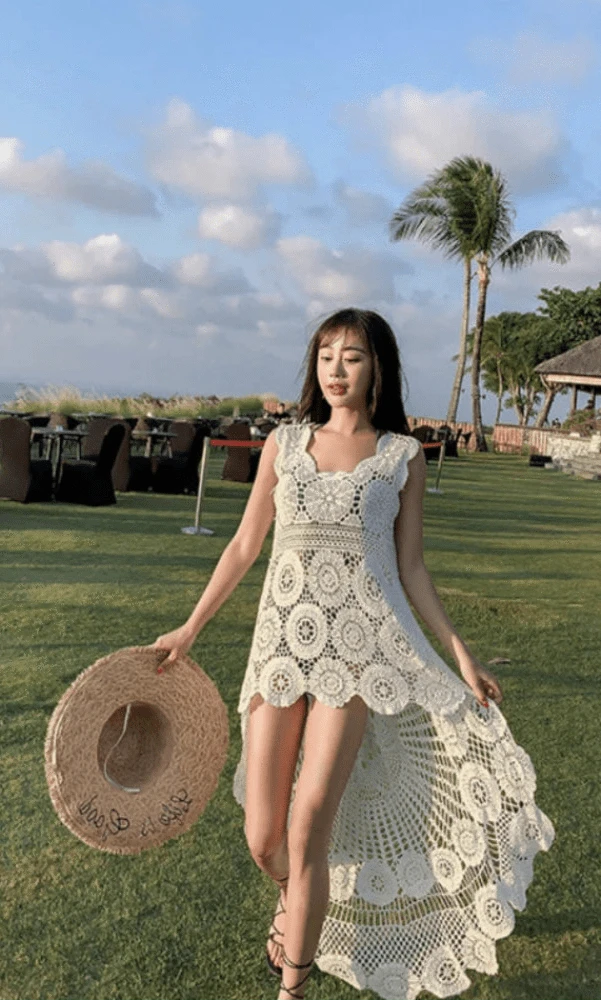 Robe de Plage Ajourée Lolita