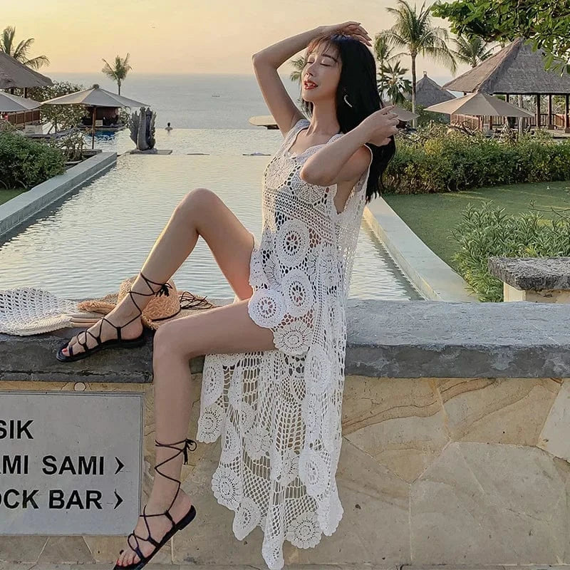 Robe de Plage Ajourée Lolita