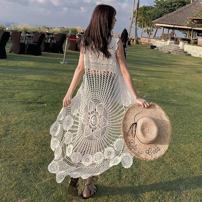 Robe de Plage Ajourée Lolita