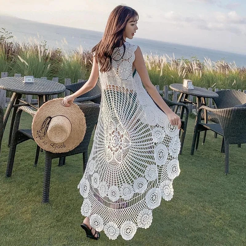Robe de Plage Ajourée Lolita