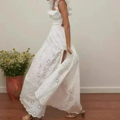Robe de Plage Blanche