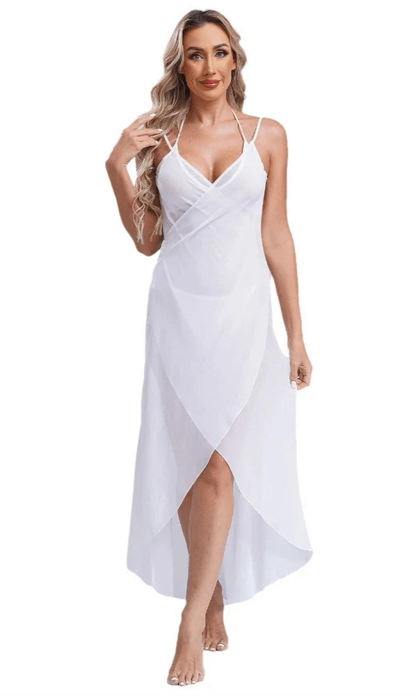 Robe de Plage Blanche Léa