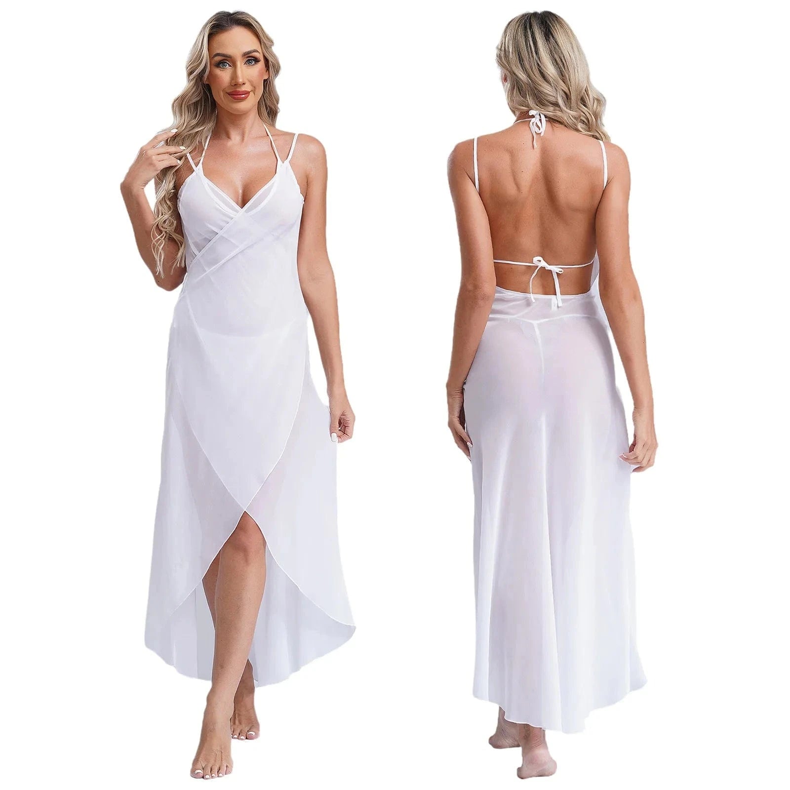 Robe de Plage Blanche Léa