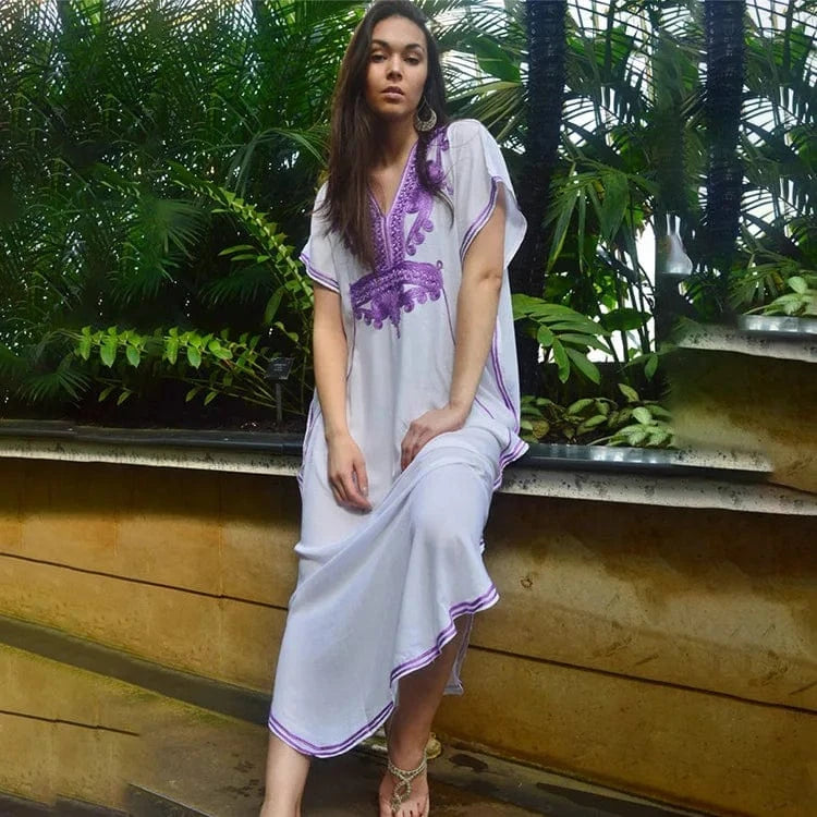 Robe de Plage Boho Caroline