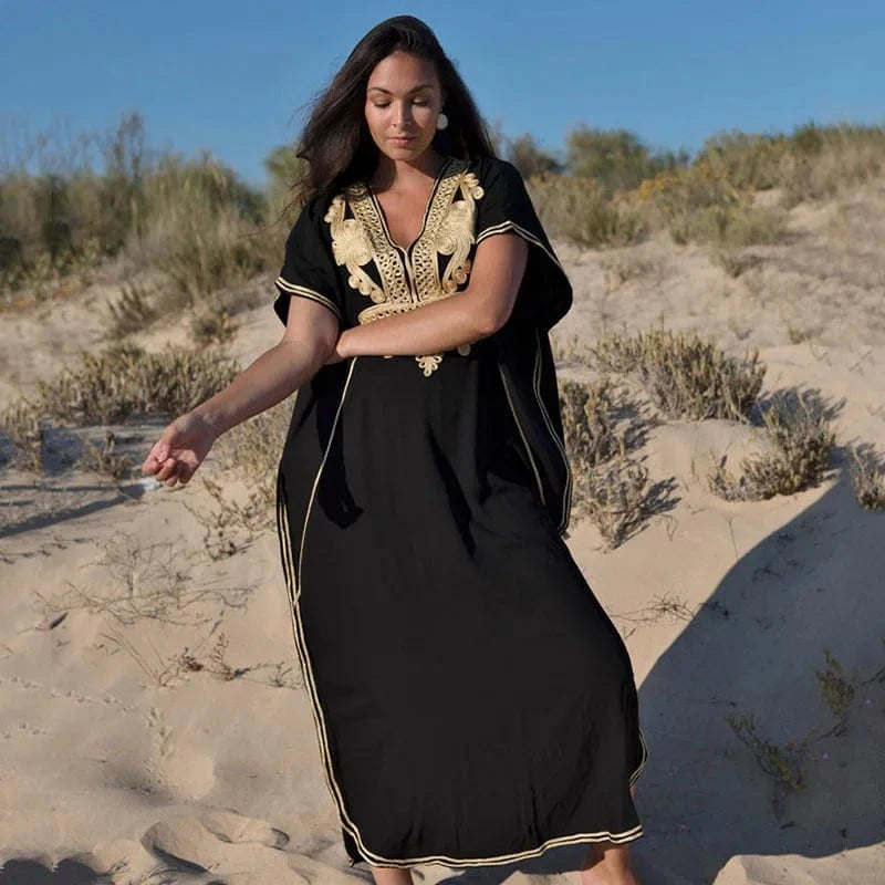 Robe de Plage Boho Caroline