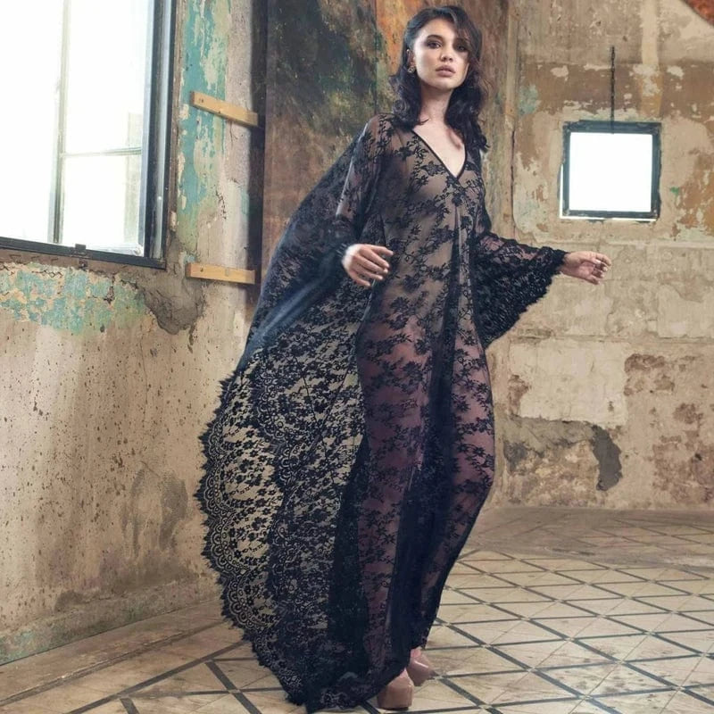 Robe de Plage Boho Poncho