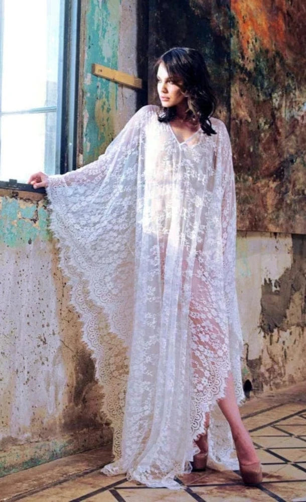 Robe de Plage Boho Poncho