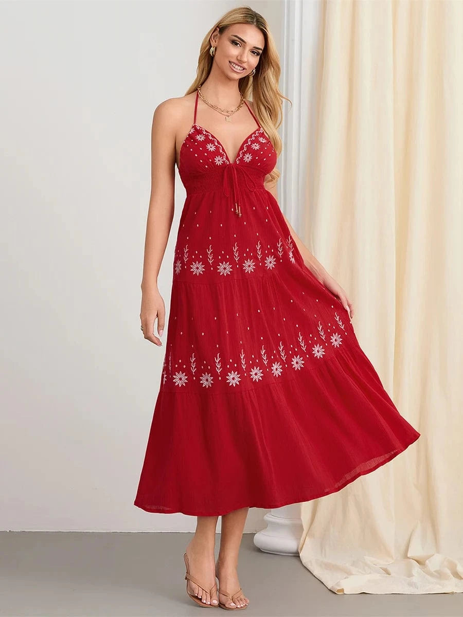 Robe de Plage Brodee